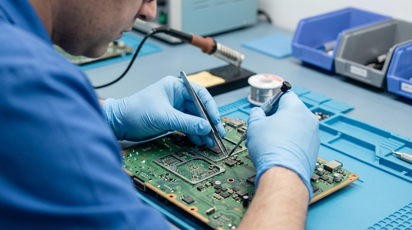 AES Electronics Repair vs Premier Logitech Solutions